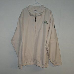 Cutter and Buck convertible pullover lined windbreaker, Measures 52" Chest